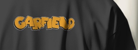 Oversized Kraftees-Garfield Design